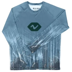 Shirts Vibe Performance Long Sleeve Shirt - Caribbean Blue Vibes