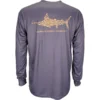 AFTCO Technical Jigfish Long Sleeve Shirt - Dark Plum Shirts