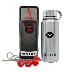Vibe Mesh 30 Oz Bottle Holder W/ Bottle New Items
