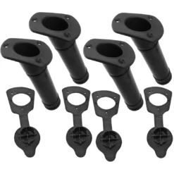 Vibe Flush Mount Rod Holder With Rubber Gasket & Cap Rod Holders